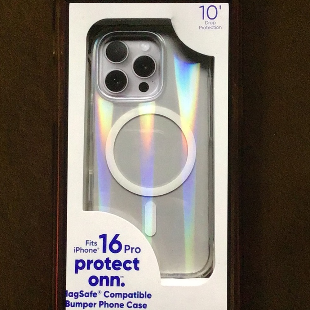 New in box—Iridescent MagSafe Phone Case for iPhone 16 PRO